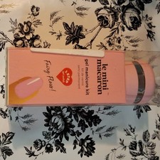 Le Mini Macaron Mini Gel Manicure Kit Nail Art Polish Set Fairy Floss Pink