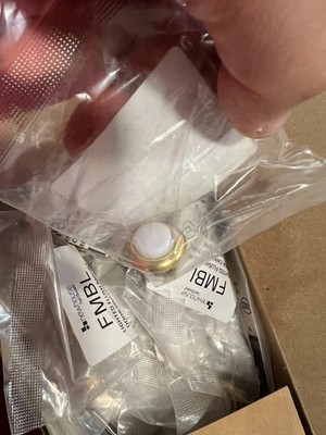 One Newhouse Hardware FMBL Lighted Doorbell Button, Lighted, Brass (Lighted)