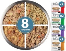JustFoodForDogs Pantry Fresh Dog Food Variety Pack, Complete Meal or Topper, Bee