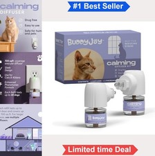 Cat Calming Diffuser Refills 2 Pack 30 Day Pheromone Kit 750 Sq Ft Coverage