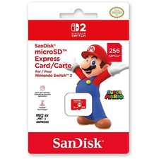 SanDisk 256GB microSD Express Card for Nintendo Switch 2 Licensed - New Japan