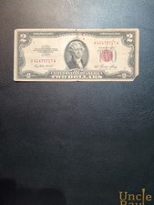 1953 - 2 Dollars - USA - Banknote Red Seal # 380
