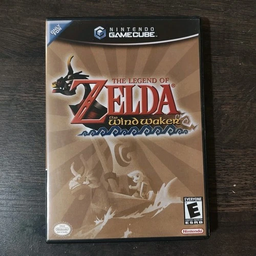 The Legend of Zelda: The Wind Waker GameCube DISC ONLY, HIGH QUALITY PRINT CASE