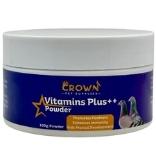 Multi-Vitamin Plus Supplement for Pigeons, Fertility, Bone & Growth Support 100g