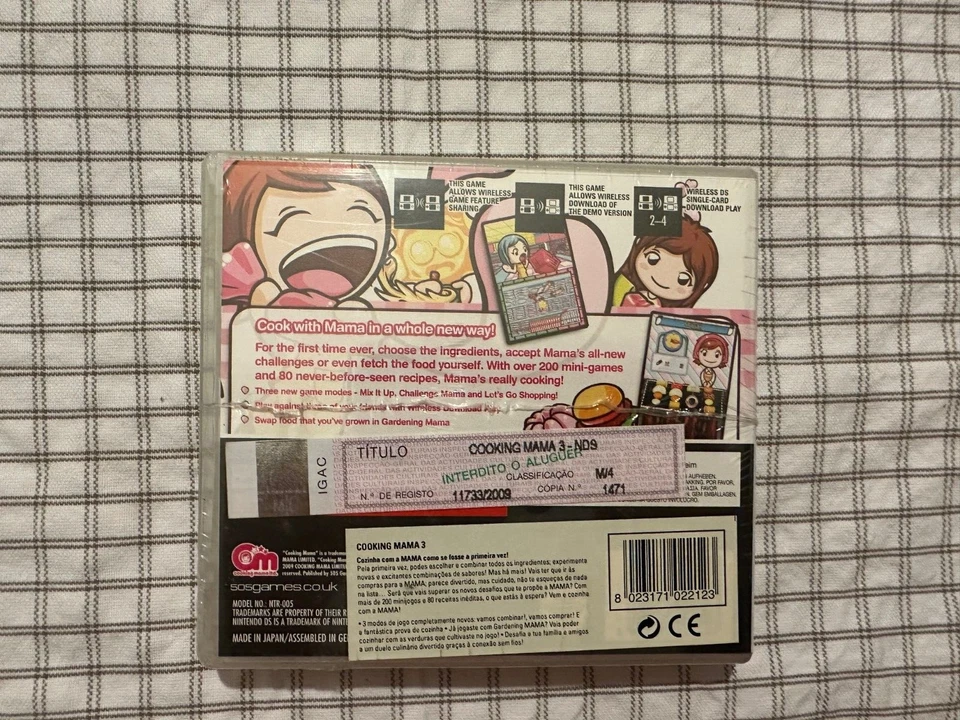 Cooking Mama 3: Shop & Chop Nintendo DS NEW SEALED FREE REGION ENGLISH - Image 2 of 3
