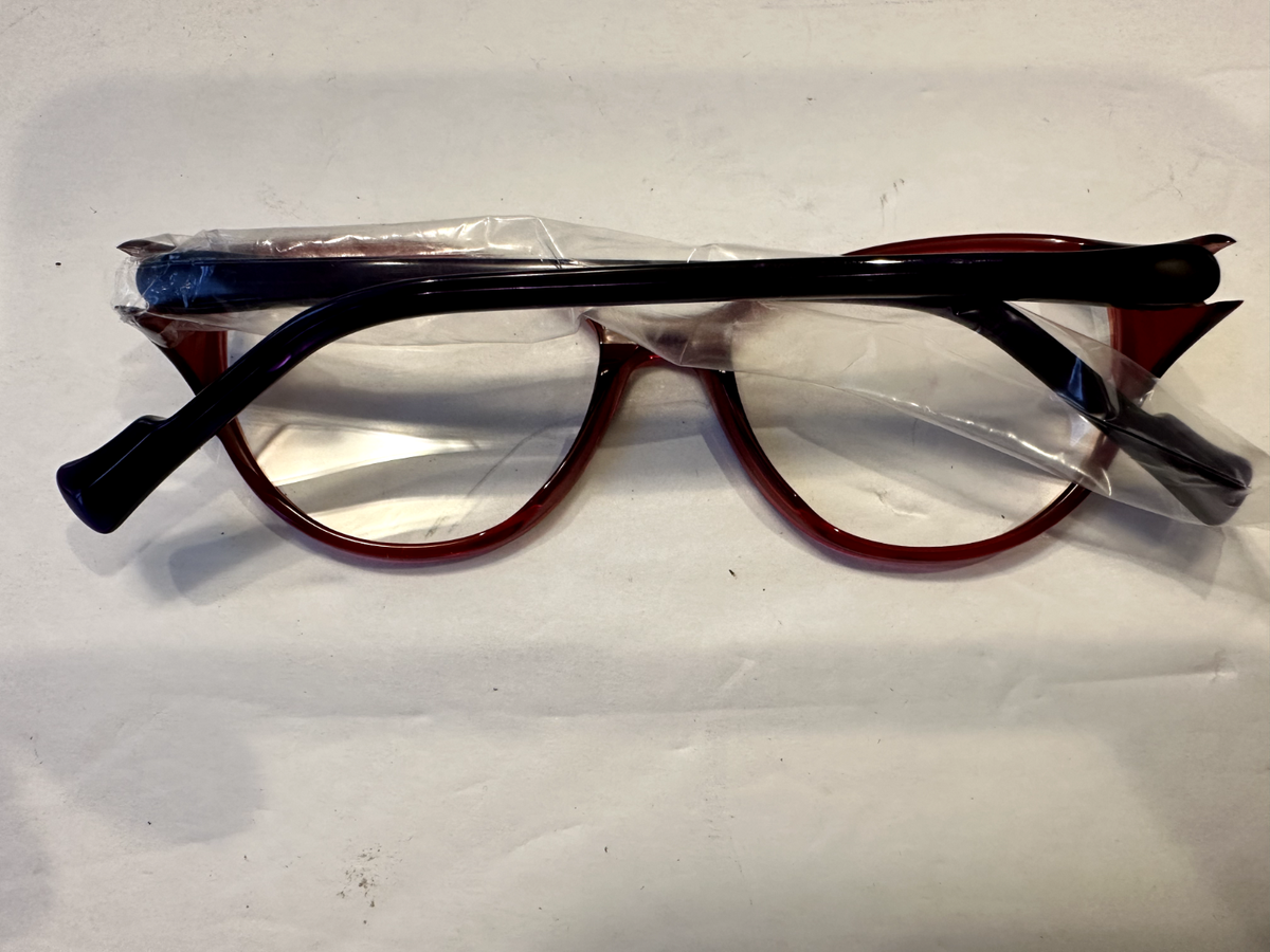 Caroline Abram AVA 659 Red Cat Eye Eyeglasses Frames NEW 51  display picture 2