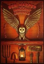 Ben Harper Poster Fillmore Innocent Criminals And The