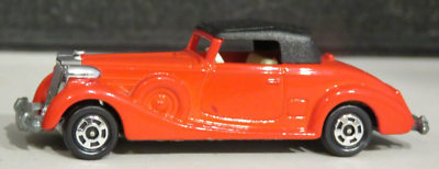 トミカ PACKARD COUPE ROADSTER 赤 Vintage Tomica Tomy F52 Red 1937