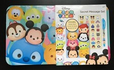 Disney Tsum Tsum Secret Message Set Invisible Ink Pen Stickers Journal