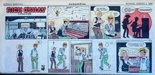 Rick O'Shay by Stan Lynde - full color Sunday comic page - August 1, 1965