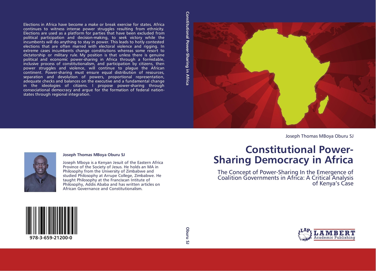 Thumbnail - Joseph Thomas Mboya Oburu Sj | Constitutional Power-sharing Democracy