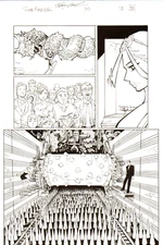 TOMB RAIDER #50, PAGE 7 - ORIGINAL COMIC ART BY FRANCIS MANAPUL