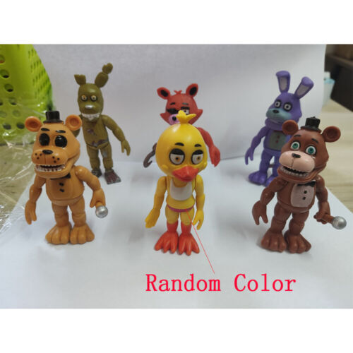 6Pcs/set PVC Five Nights At Freddy's Action Figure FNAF Bonnie