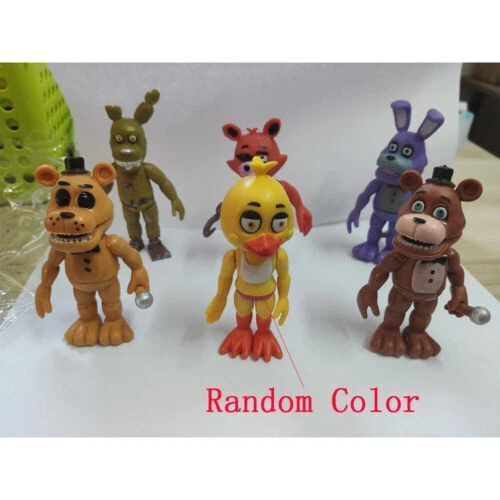 6pcs Five Nights At Freddy S Figura De Ação Fnaf Bonnie