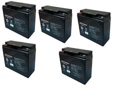 5 X 12V 20AH (Replace 17AH 18AH 21AH) Rechargeable AGM/GEL Battery