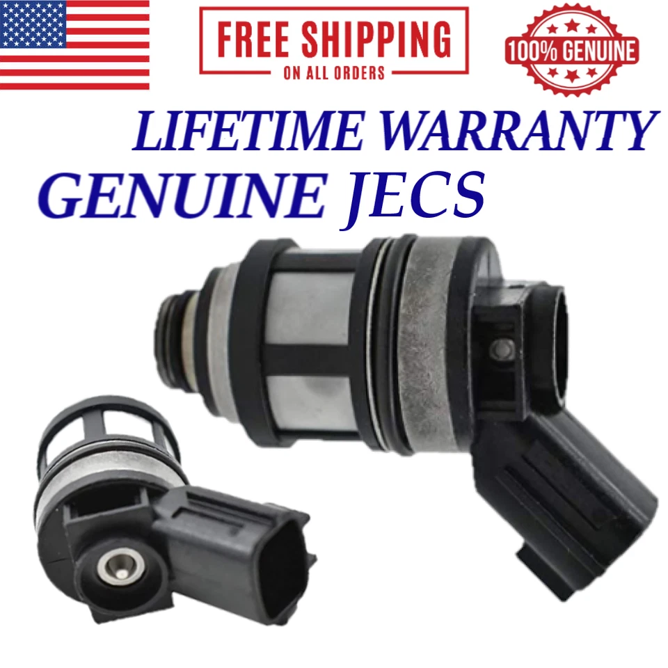 NEW OEM JECS 6pc Fuel Injectors For 2001-2004 Nissan Xterra & Frontier 3.3L V6 - Image 3 of 3