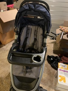 how to close eddie bauer stroller