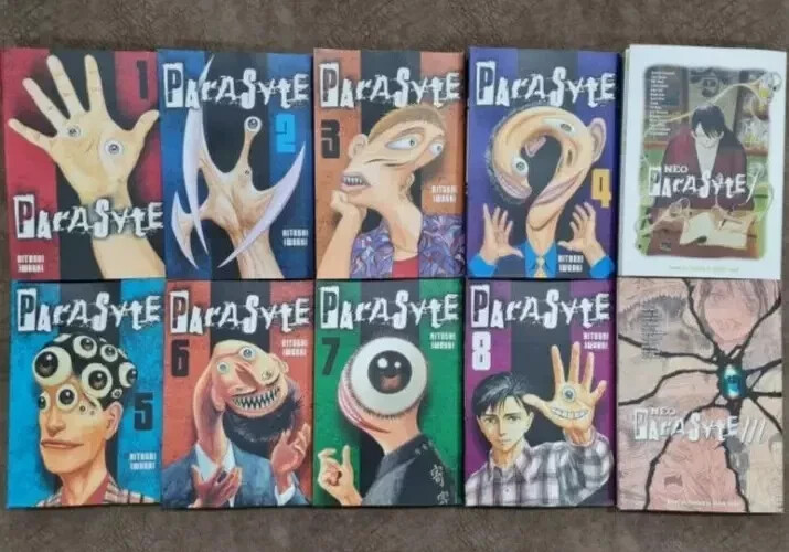 Nuevo conjunto manga Parasyte Vol. Cómic versión inglesa 1-8 y f+m (FIN) - Envío DHL