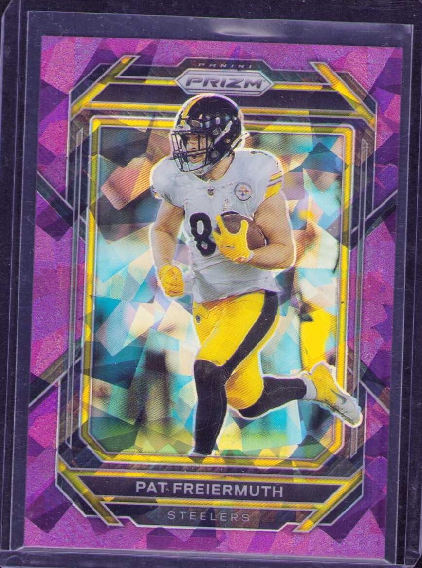 2021 Panini Prizm - Purple Ice Prizm #362 Pat Freiermuth (RC) /225