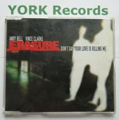 ERASURE - Don't Say Your Love Is Killing Me - Ex Con CD Single Mute CDMUTE195