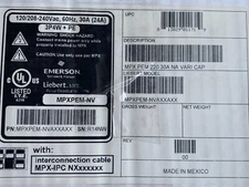 EMERSON LIEBERT MPXPEM-NVAXXAXX