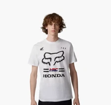 Fox Racing Fox X Honda II Premium Short Sleeve Tee (Optic White) 30527-190