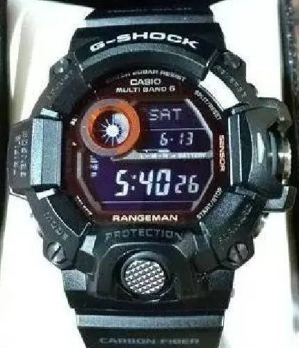 Casio Wristwatch G-SHOCK GW-9400BJ-1JF RANGEMAN mens sports watch Carbon fiber