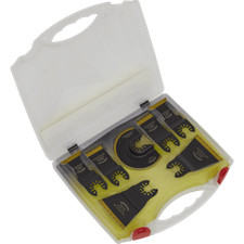Image of Sealey Worksafe 7 Piece OIS Oscillating Multi Tool Blade Set