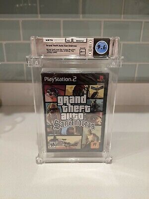 Grand Theft Auto San Andreas PS2 WATA 9.4 A++ Graded Sealed