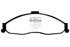 Pastiglie freno anteriori EBC Yellowstuff per Chevrolet Camaro (4a generazione) 5.7 (98 > 02)
