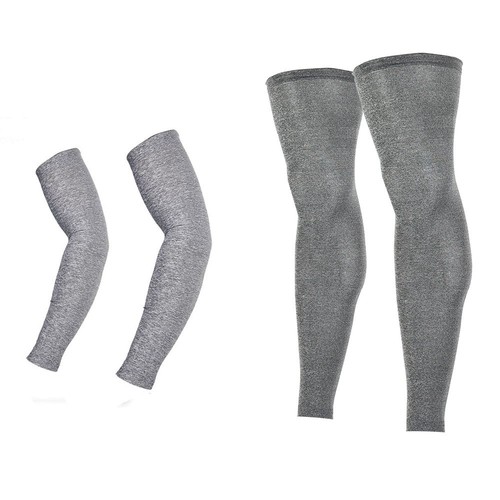 Cycling Sleeves Arm Warmer Legwarmers UV Protection Sleeves Jogging Leggings - Picture 5 of 15