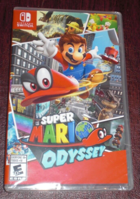 NEW 1ST PRINT Super Mario Odyssey Nintendo Switch 00000 Factory