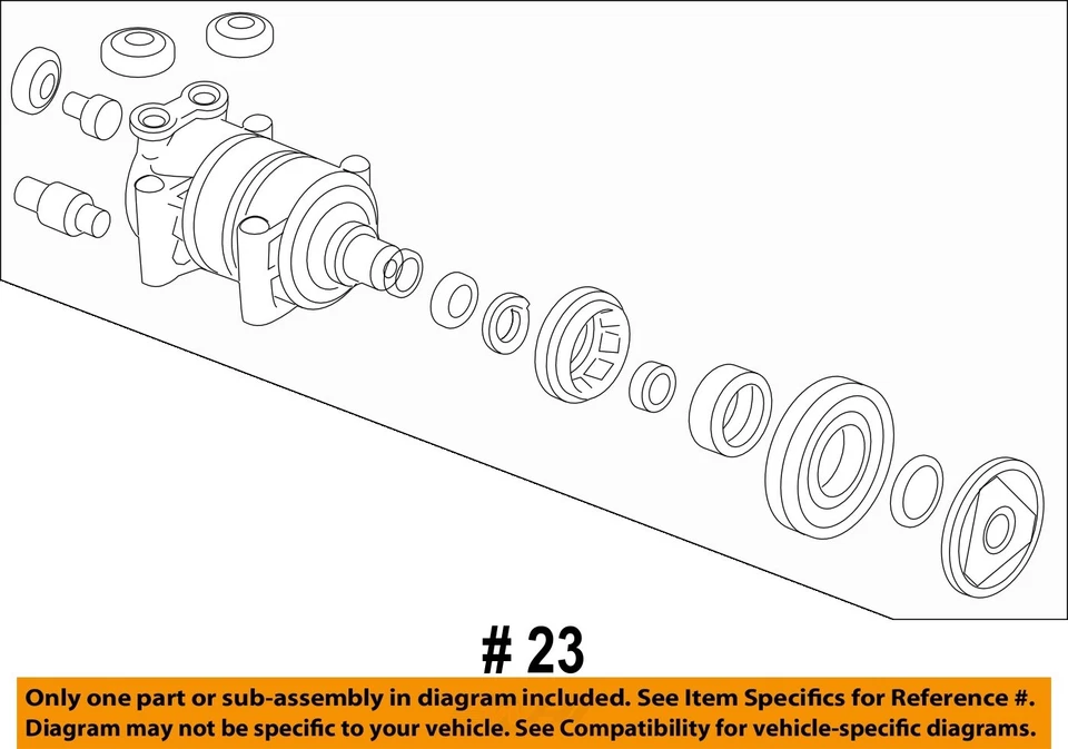 Compresor de aire acondicionado 6,6 L AT 4x4 PN MC447280-0780 OEM 11 12 13 14 GMC Sierra 3500 Foto 4 de 4