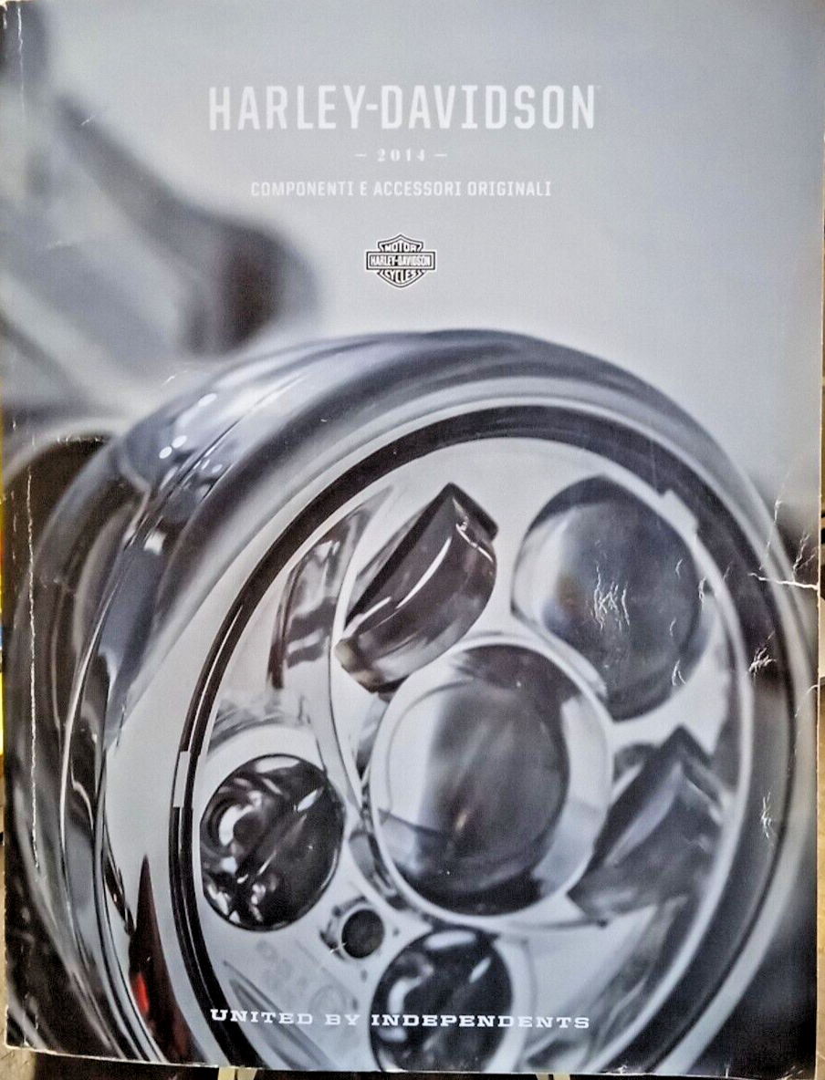 Harley-Davidson 2014 Originale Accessori Catalogo componenti moto