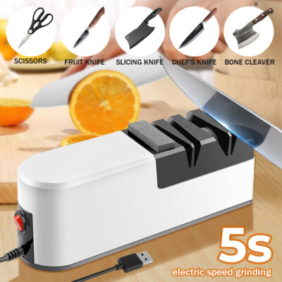 Electrico Afilador de Cuchillos para Afilar Navajas Cuchillos Accesorios Cocina