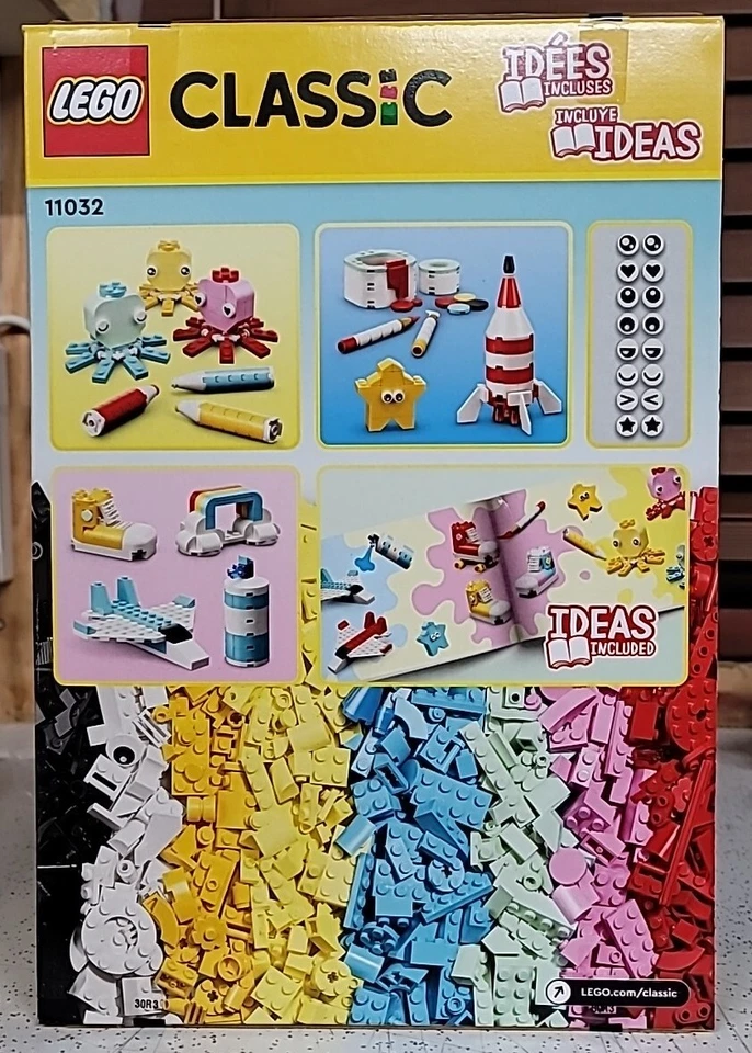 Lego Classic Creative Color Fun 11032 1500 Pieces Building Toy **SEALED** - Image 2 of 2