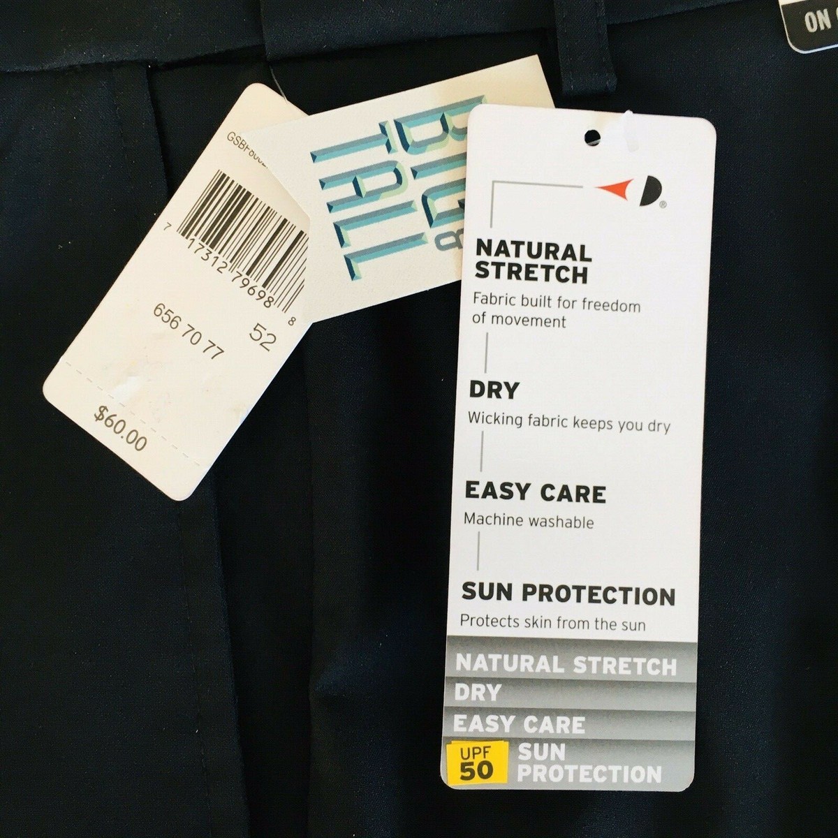 Jean mom à taille haute et ceinture confort, effet destroy | Jeans