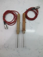 Lot of 2 Chauvin Arnoux PT 100 Temperature Probes Sensors 