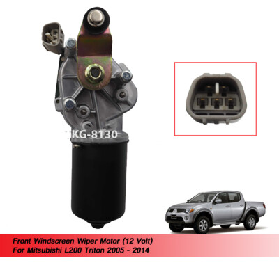 Windabweiser Für Mitsubishi L200 Triton 2006-2014 - Smoke Schwarz 4-tlg