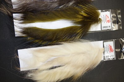 Zonker Strips Finn Raccon | Marble-, Red- & Silver Fox 7 Farben Hecht Pike Lachs