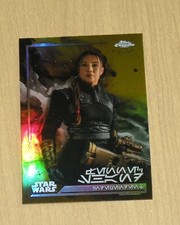 2024 Topps Star Wars Chrome GOLD Refractor Aurebesh FENNEC SHAND AV-20 45/50