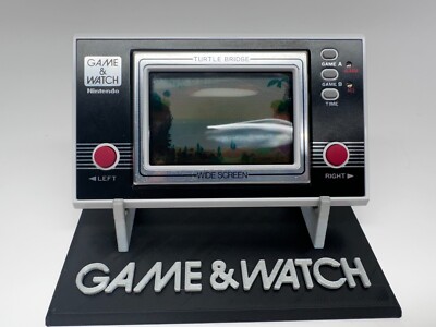 Nintendo Game & Watch Console Stand Alarm Clock Time Display STAND ONLY ...