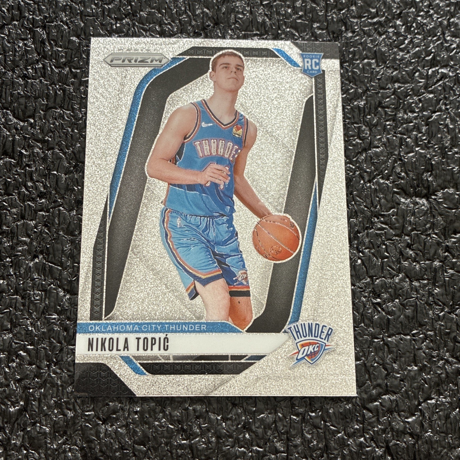 2024-25 Panini Prizm - Nikola Topic #230 Glitter Prizm (RC)