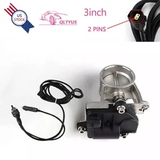 3"Electric Exhaust Control Valve Low Pressure Stainless Steel 3inch