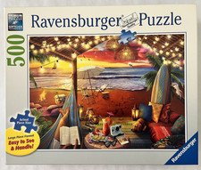 Ravensburger Puzzle 500 Large Pieces Cozy Cabana 167951