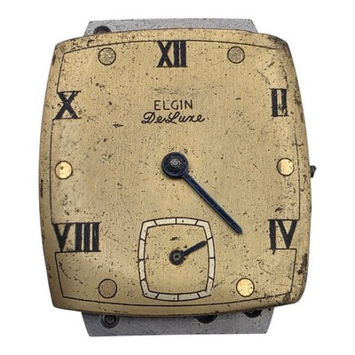 Elgin 558 17 Jewel Movement E940506 - Good Balance, Runs Briefly Lot 254