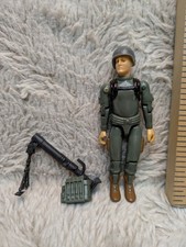 Vintage GI Joe 1982 Short-Fuze Straight Arm Figure w  Mortar Broken Thumb