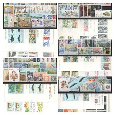 COLLECTION TIMBRES MONACO année complète 1990 A 1994 avec BLOC . CARNET . NEUF**