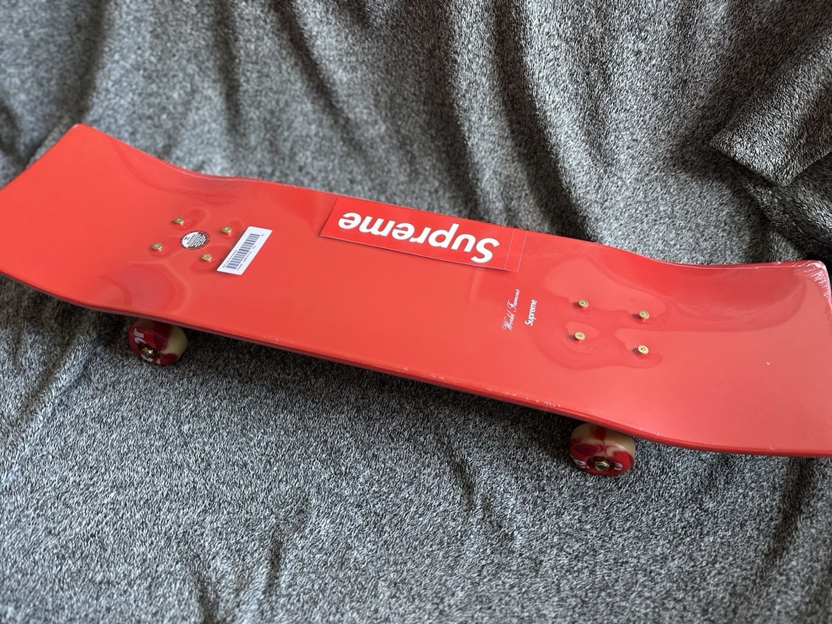スケートボード supreme skateboard uncut Supreme Uncut Box Logo Skateboard Deck - Red - SS22 - Limited
