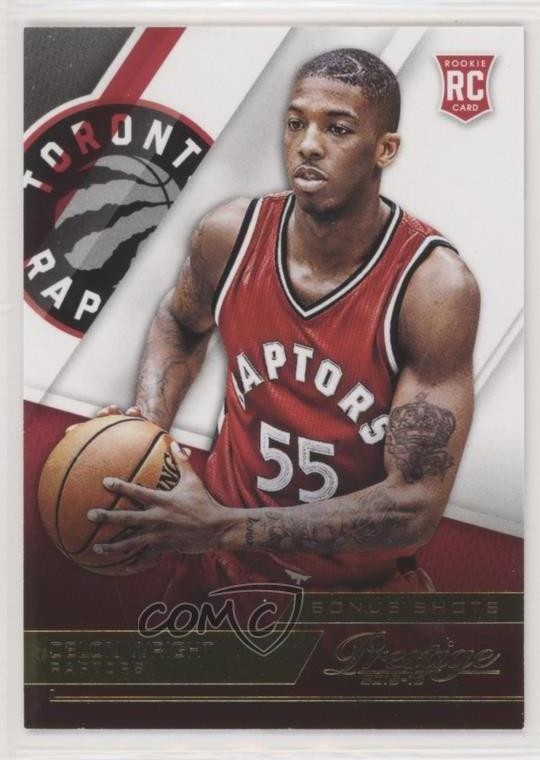 2015-16 Panini Prestige Rookies Bonus Shots Gold 5/10 Delon Wright Rookie RC 1u6